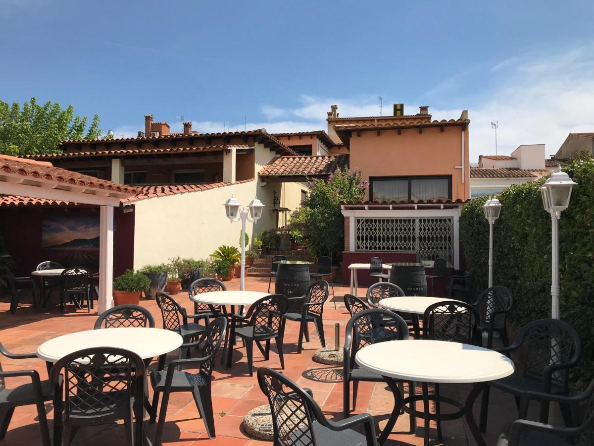 Hostal Can Pou Vidreres Exterior foto